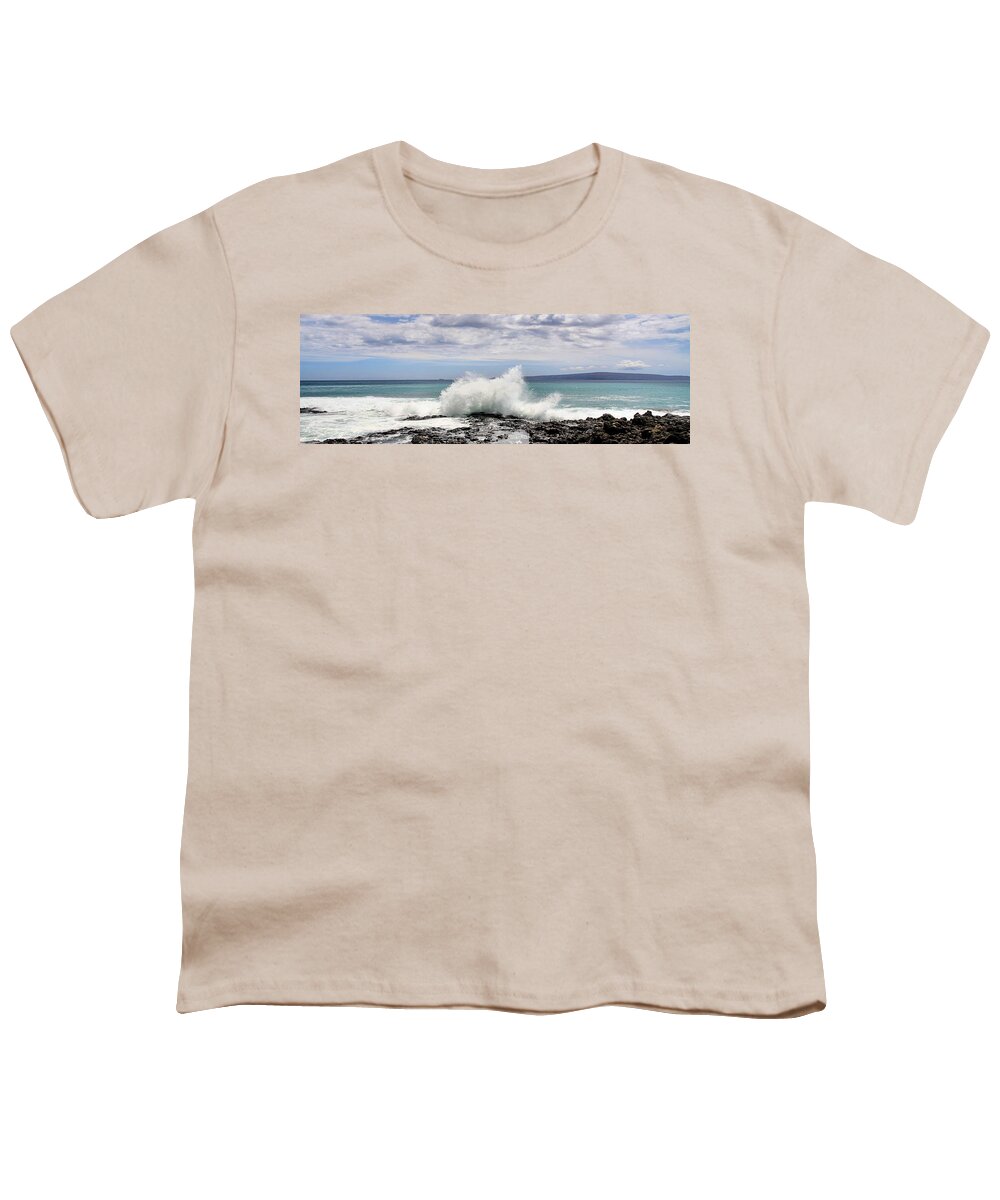 Djphoto Youth T-Shirt featuring the photograph Ahihi Cove by DJ Florek