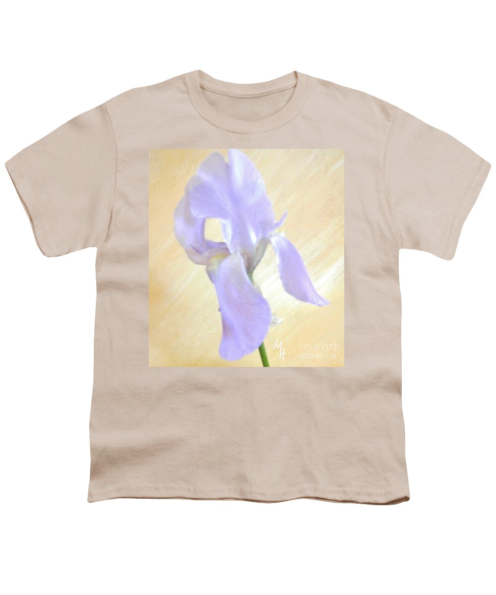 Photo Youth T-Shirt featuring the photograph Baby Purple Iris II by Marsha Heiken