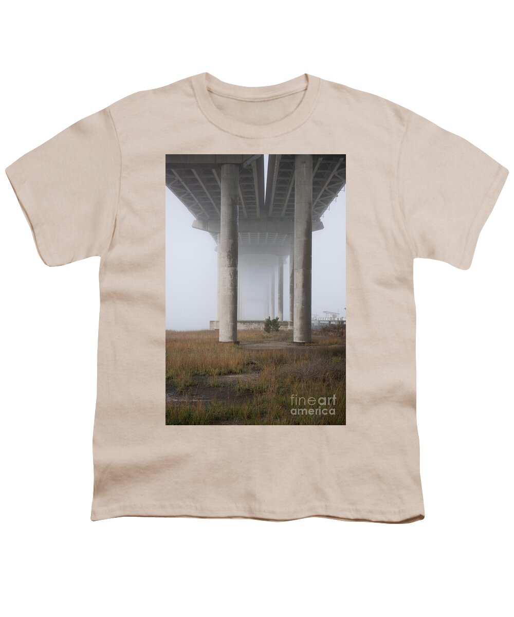 Fog Youth T-Shirt featuring the photograph Columns of Fog by Dale Powell