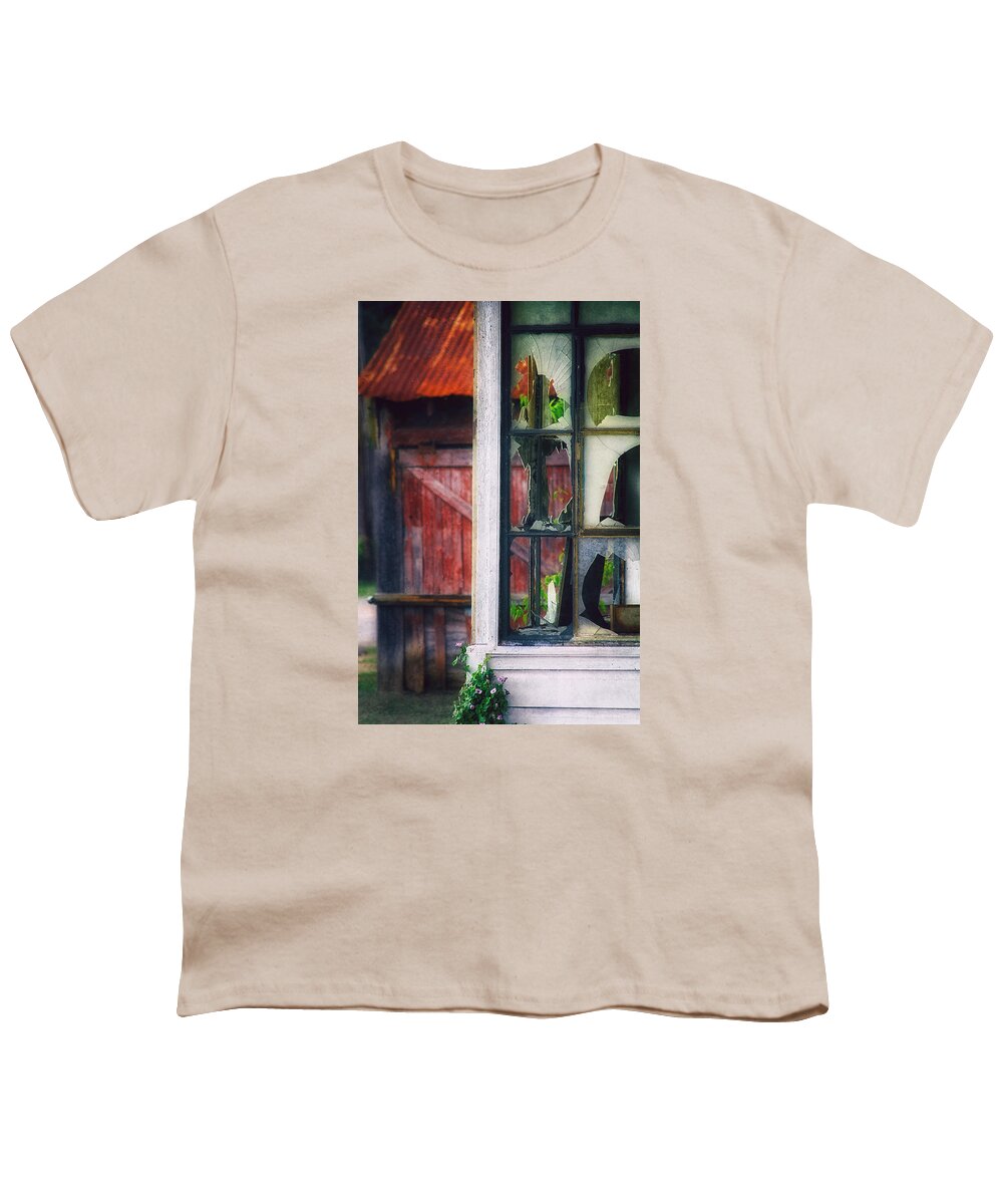 Rust Youth T-Shirt featuring the photograph Corner Store by Daniel George