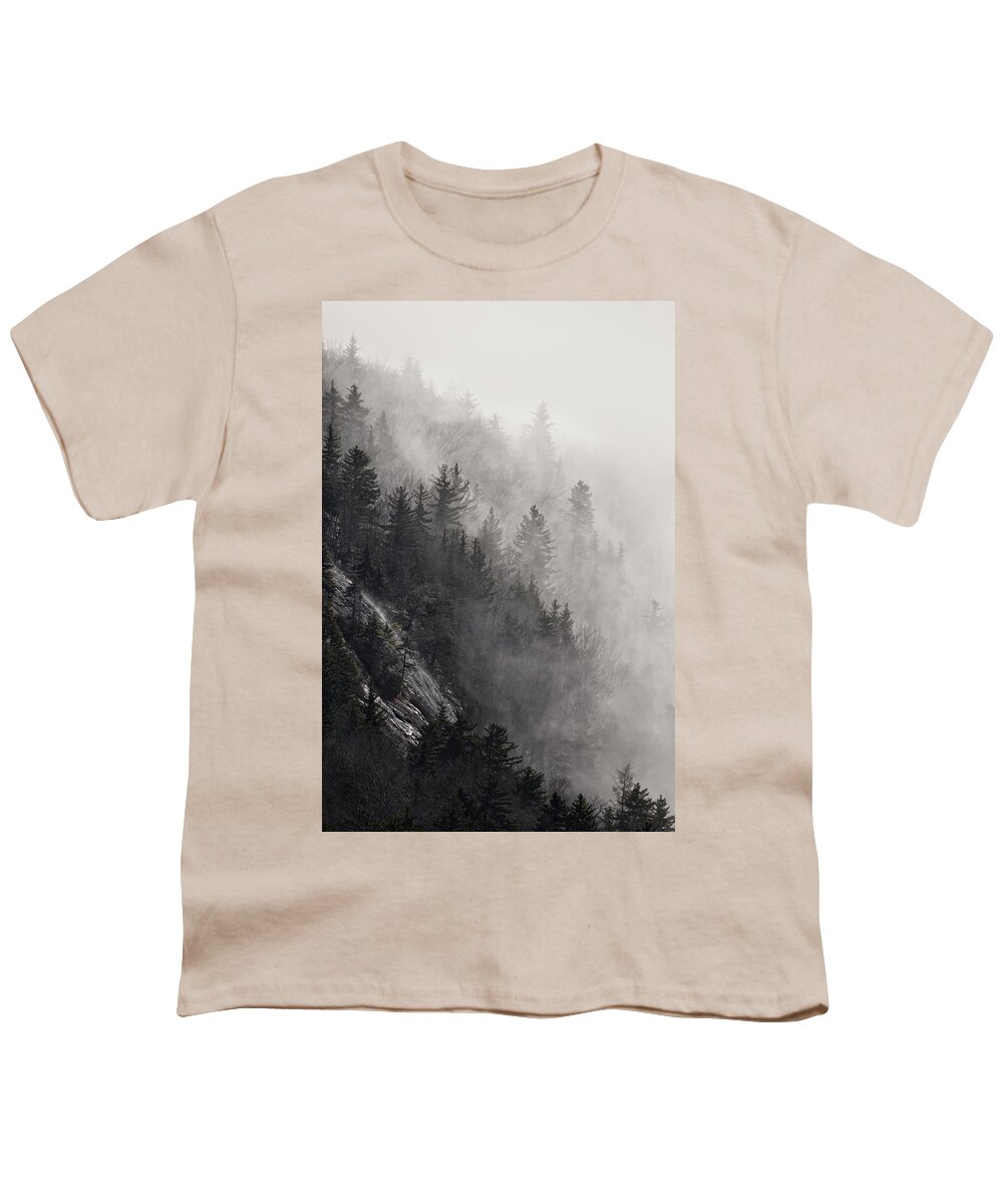 Quguangyan 3D Foggy Mountain Forest Boys T-Shirt Short Sleeve Child Tee