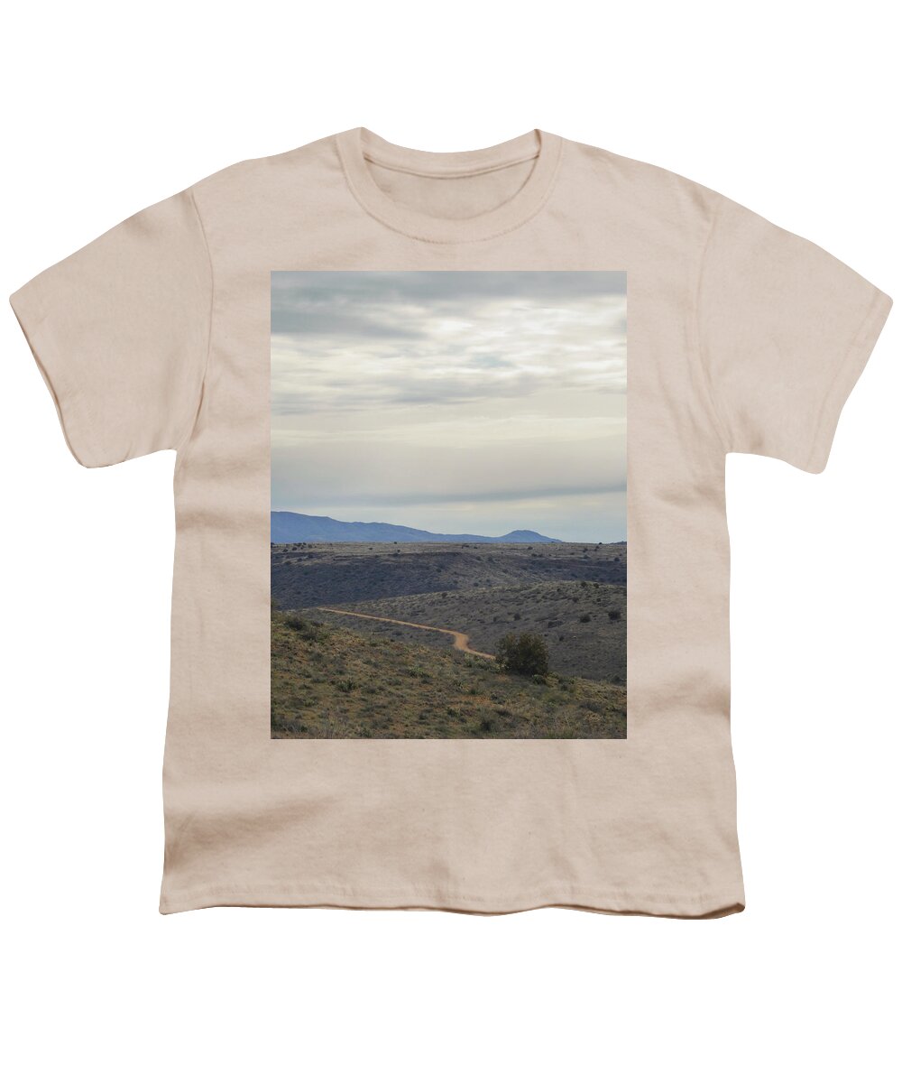 Agua Fria Youth T-Shirt featuring the photograph Hidden Highway by Gordon Beck