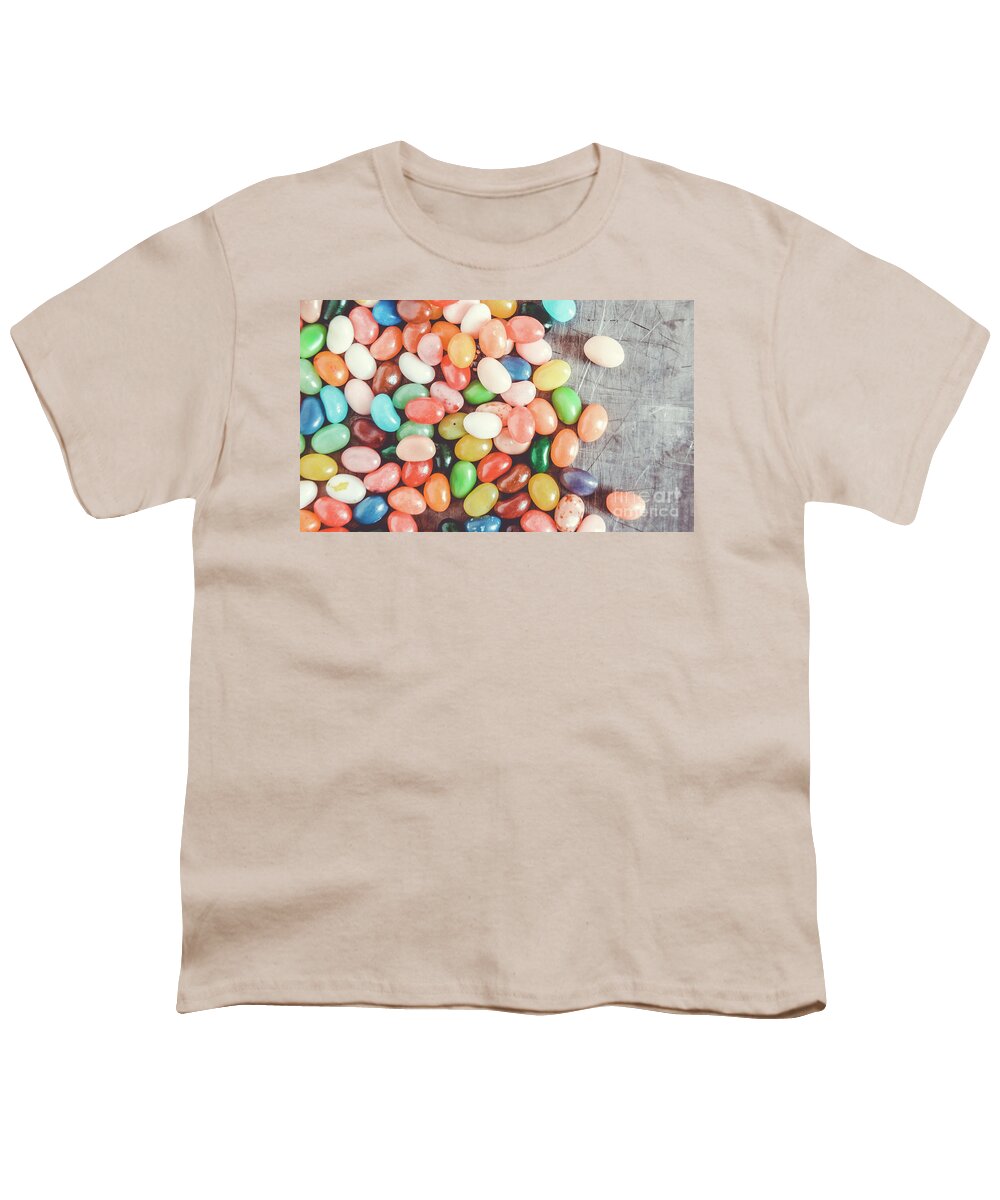 Sweet Youth T-Shirt featuring the photograph Jelly Beans 2 by Andrea Anderegg
