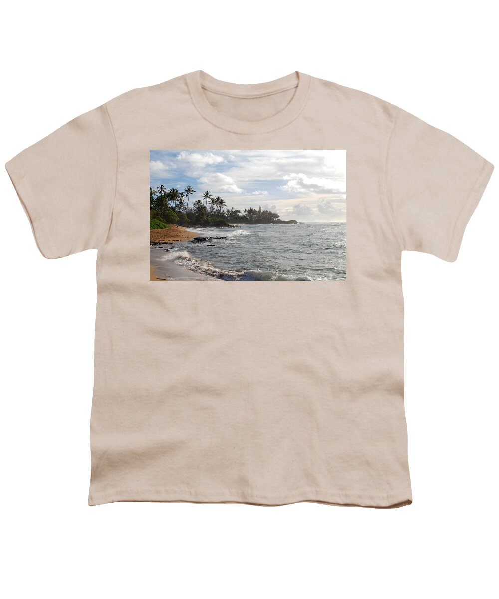 Kauai Youth T-Shirt featuring the photograph Kauai Paradise by Amy Fose