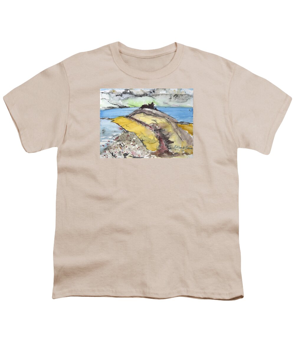  Youth T-Shirt featuring the painting Kinnacurra by Kathleen Barnes