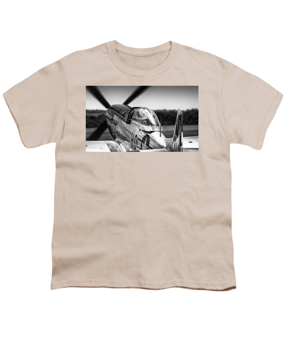 P51 Youth T-Shirt featuring the photograph Moonbeam McSwine by Ian Merton