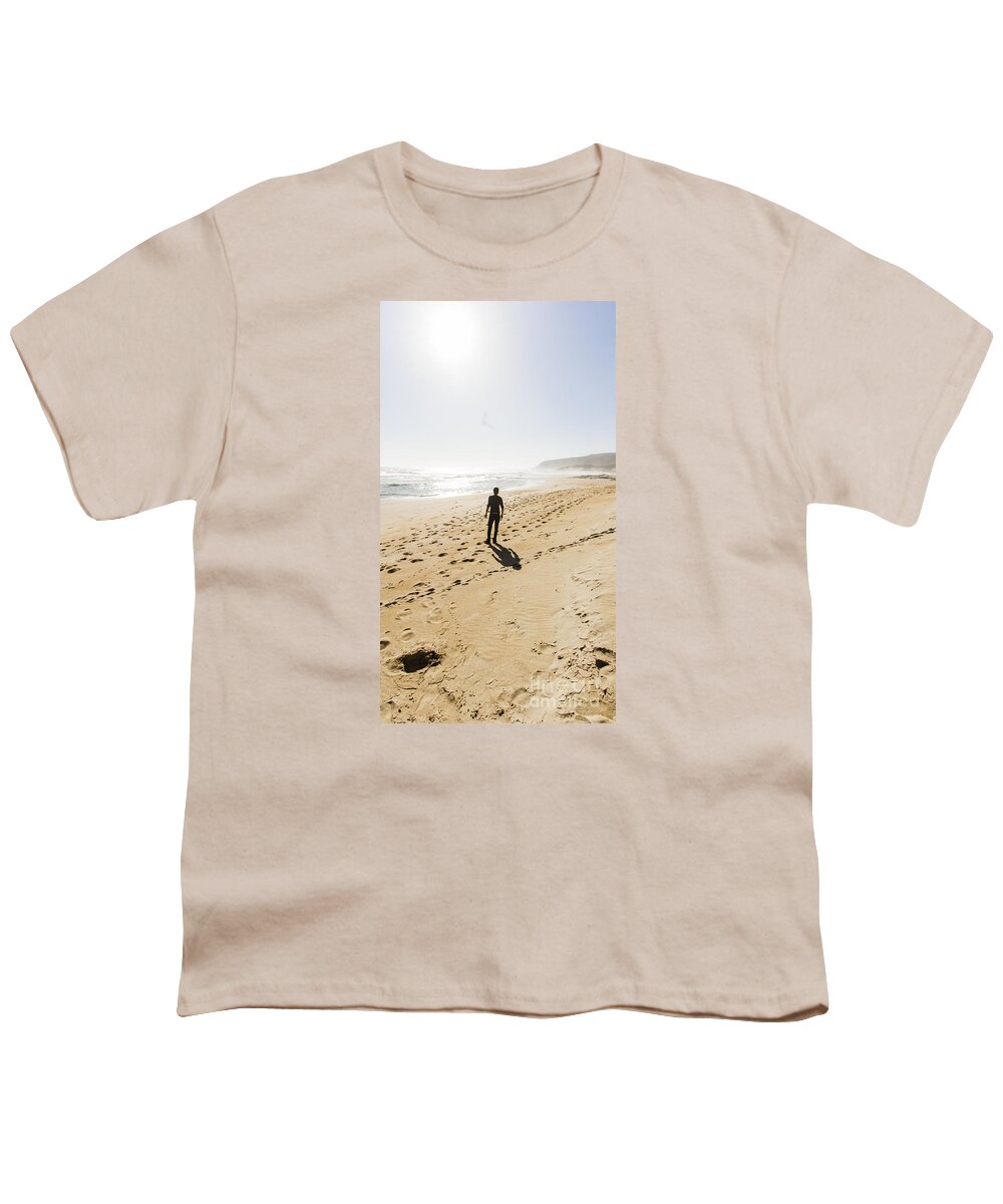 Landscape Youth T-Shirt featuring the photograph Ocean journey by Jorgo Photography