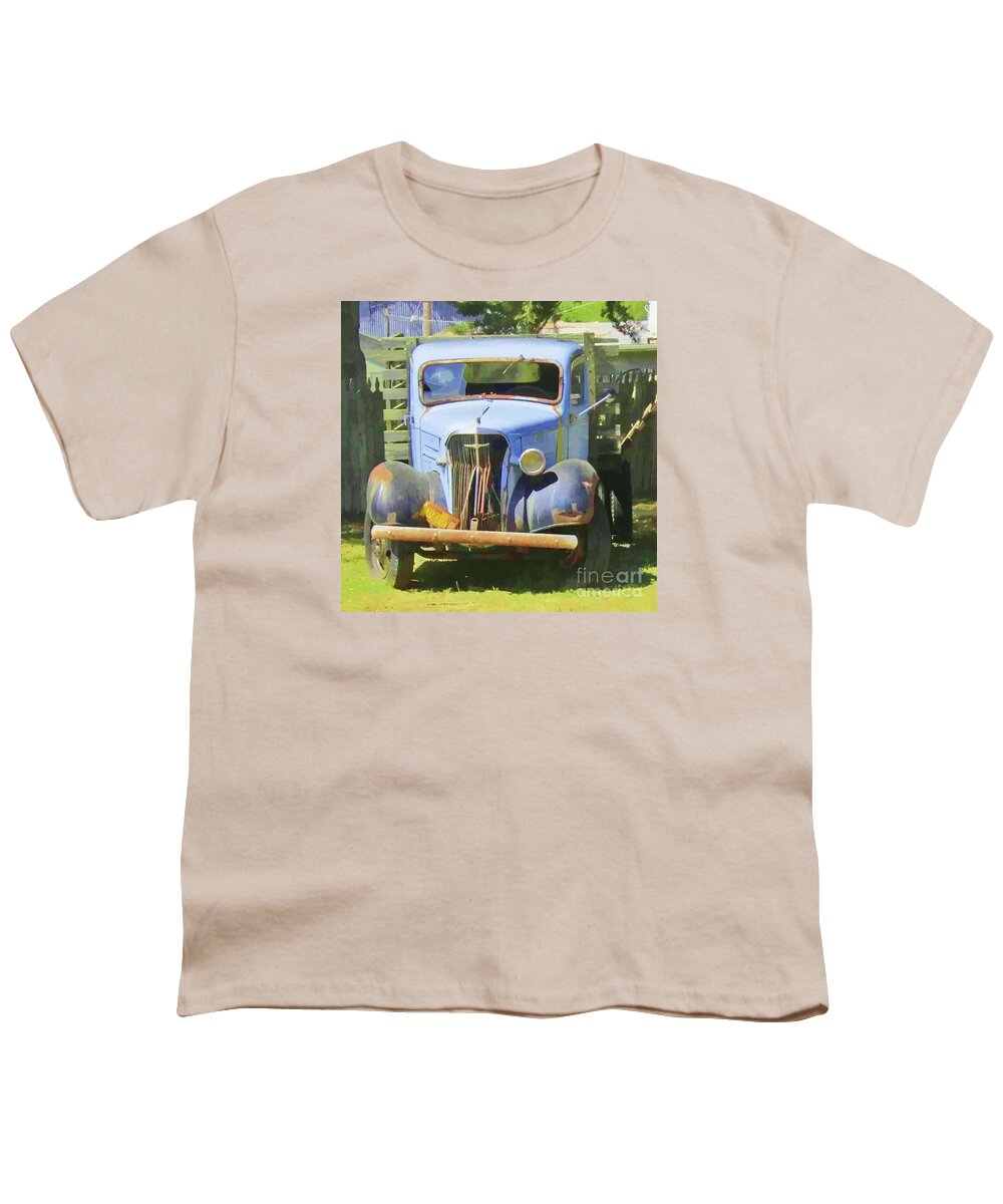 Car Youth T-Shirt featuring the photograph Old Soul #1 by Joyce Creswell