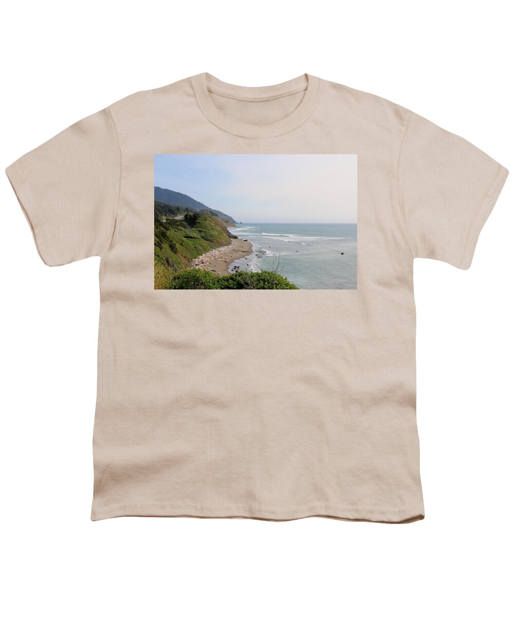 Oregon Coast Youth T-Shirt featuring the photograph Oregon Coast - 46 by Christy Pooschke