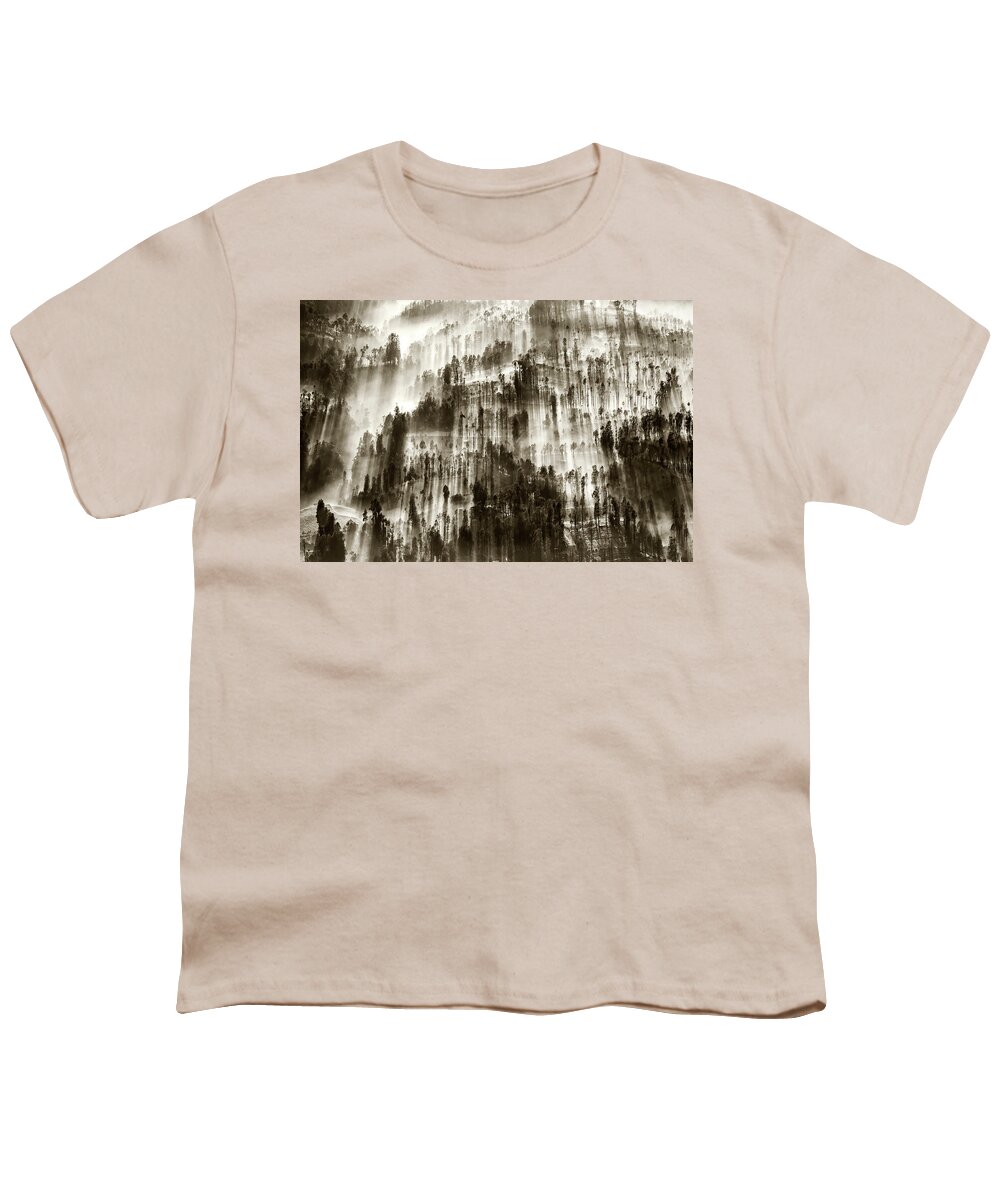 Travel Youth T-Shirt featuring the photograph Rays of light by Pradeep Raja Prints