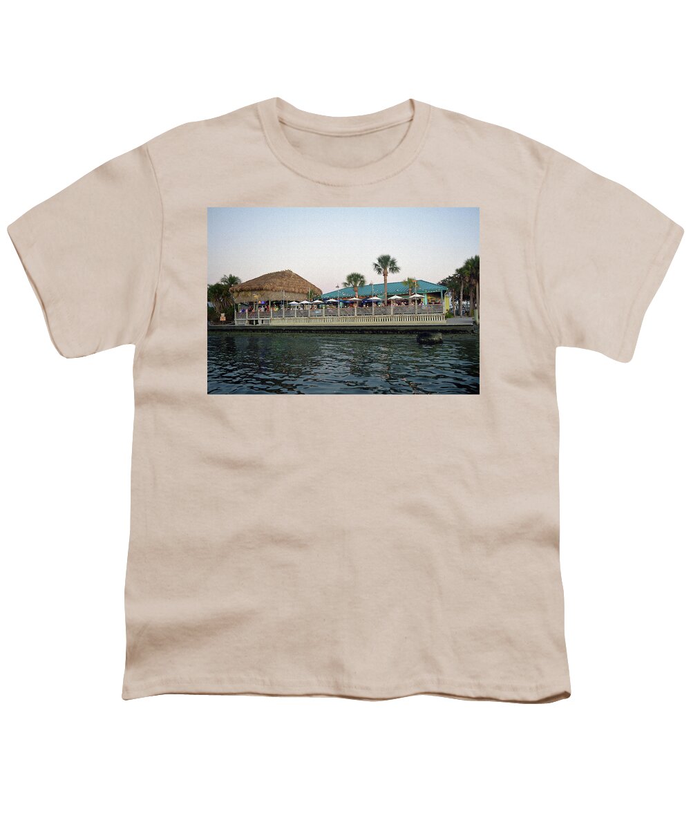 Sams Youth T-Shirt featuring the photograph Sam's on the Gulf by Aimee L Maher ALM GALLERY