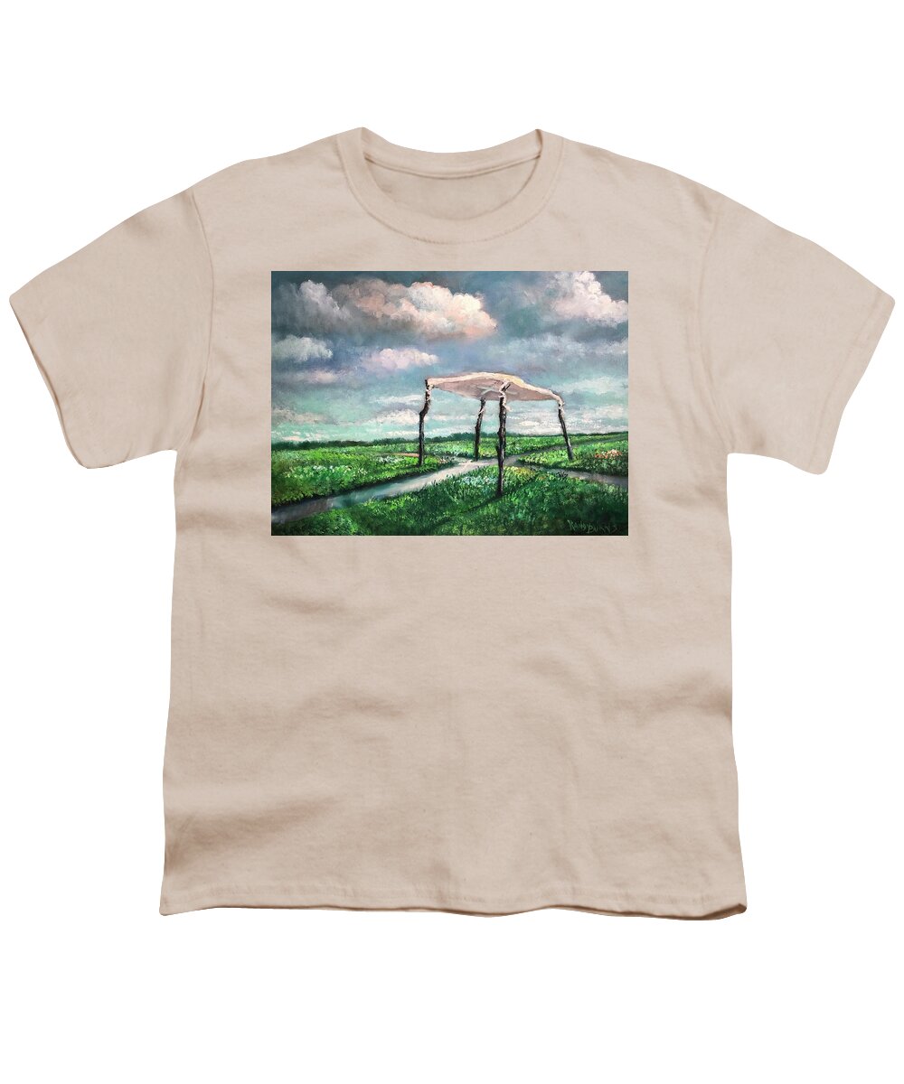 Sanctuary Youth T-Shirt featuring the painting Sanctuary by Rand Burns