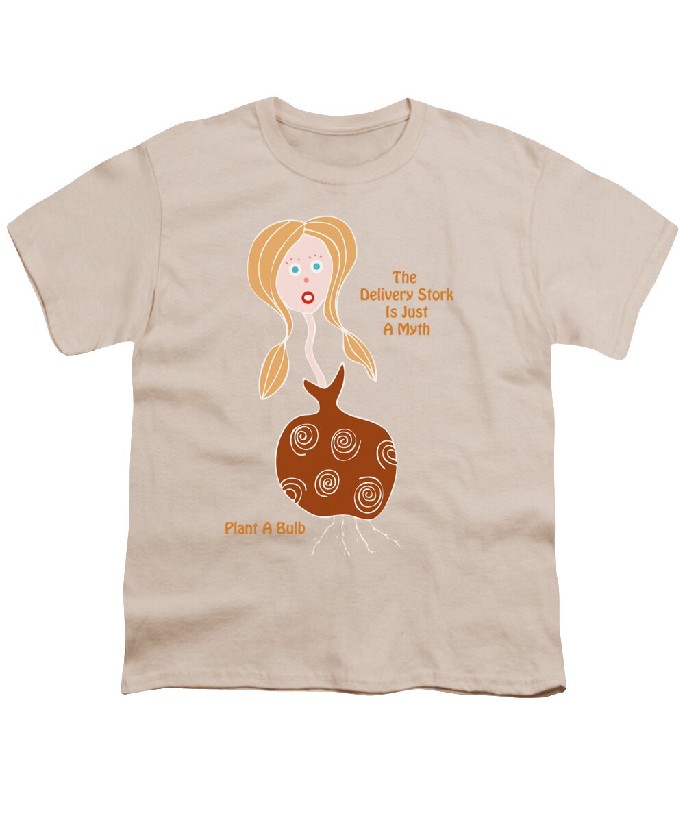 Whimsical Youth T-Shirt featuring the painting See What Pops Up by Frank Tschakert