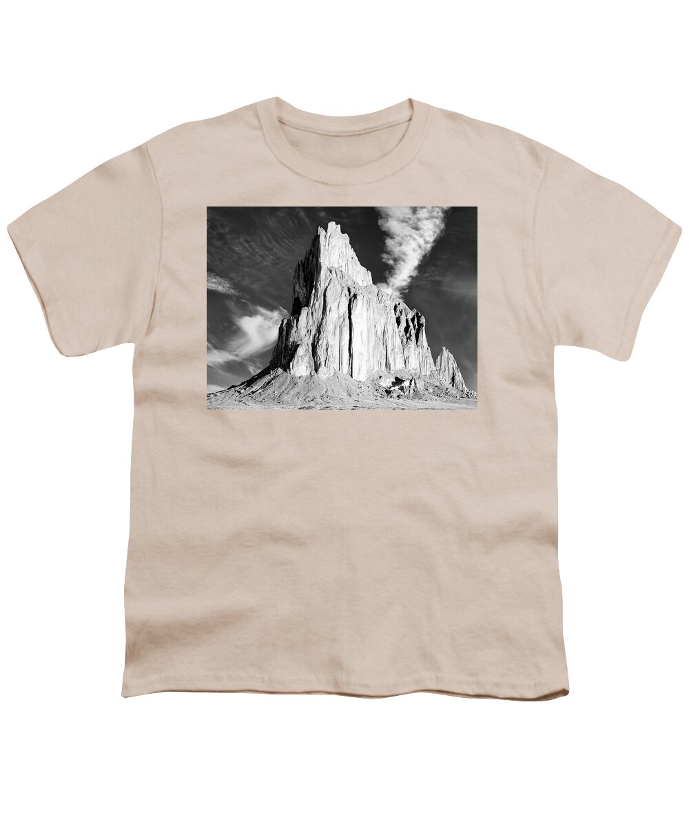 Shiprock Youth T-Shirt featuring the photograph Shiprock New Mexico by Dominic Piperata