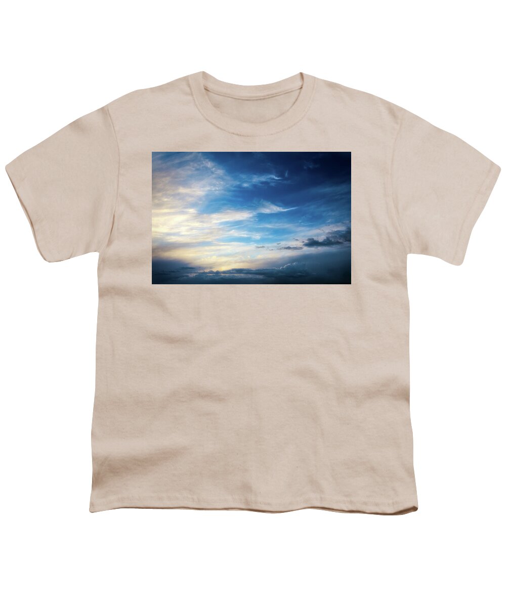 Jennifer Rondinelli Reilly Youth T-Shirt featuring the photograph Sky at Airport Mesa - Sedona by Jennifer Rondinelli Reilly - Fine Art Photography