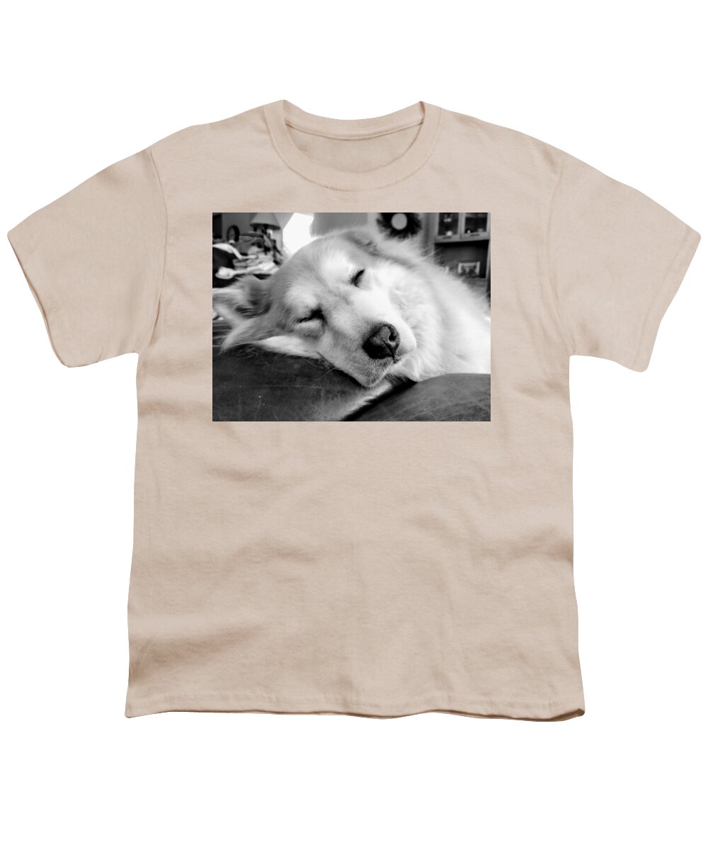  Youth T-Shirt featuring the photograph Sleeping Doggo by Brad Nellis