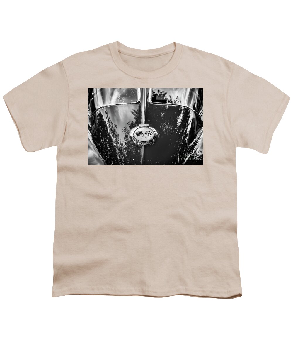 Corvette Youth T-Shirt featuring the photograph Split Window 2 by Dennis Hedberg