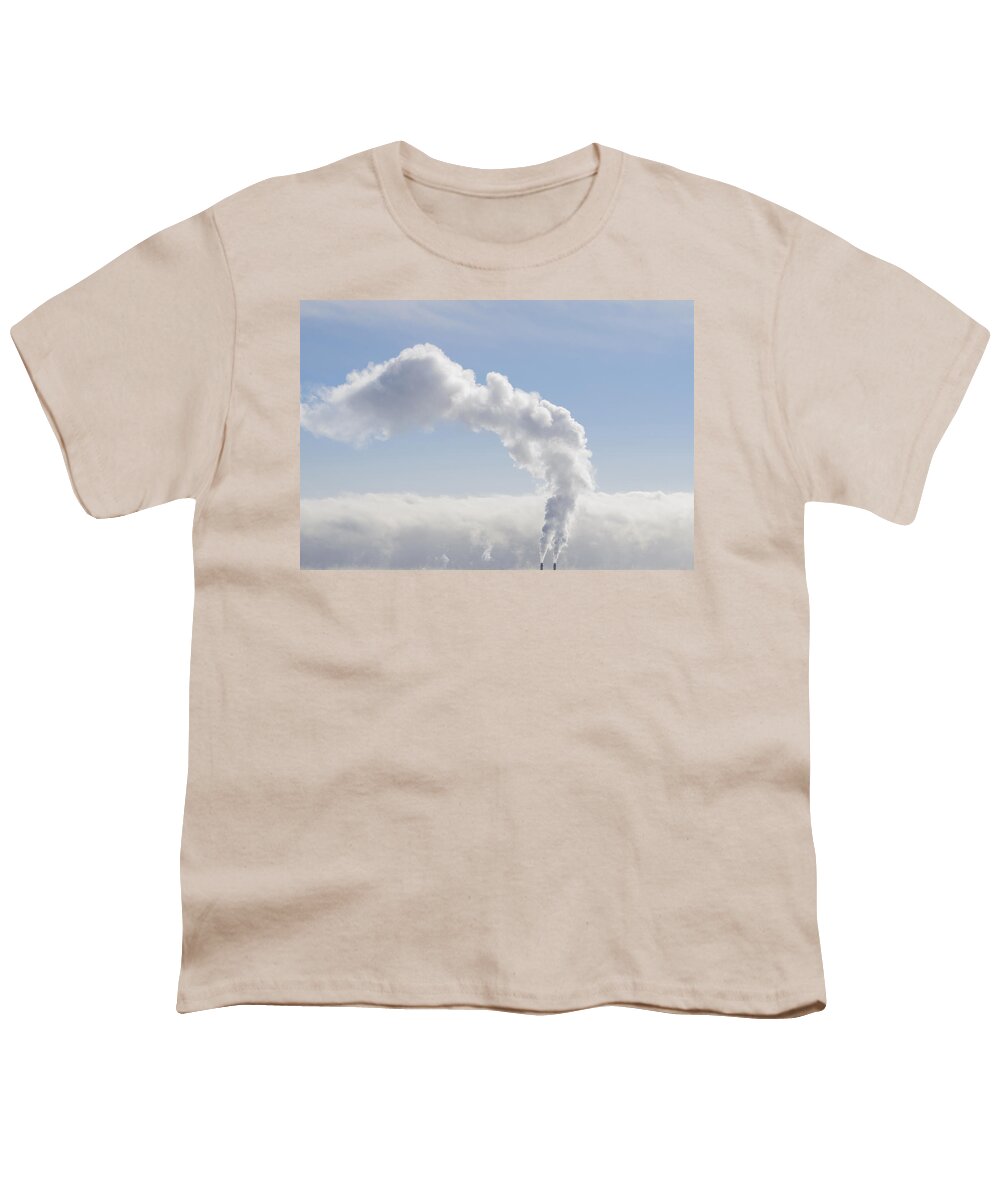 Steam Youth T-Shirt featuring the photograph Steam by Keith Armstrong