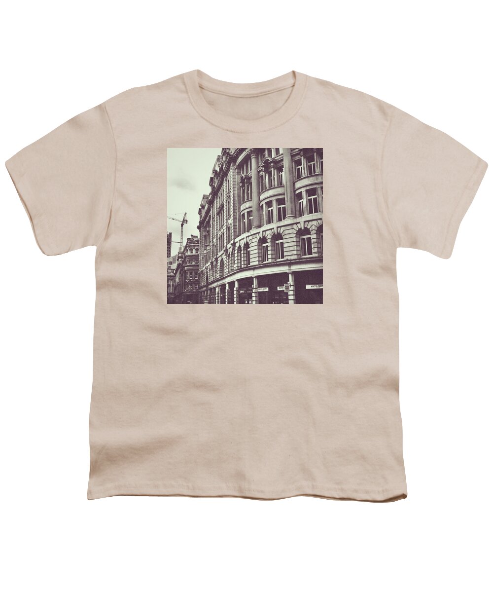 London Youth T-Shirt featuring the photograph Streets of London by Trystan Oldfield