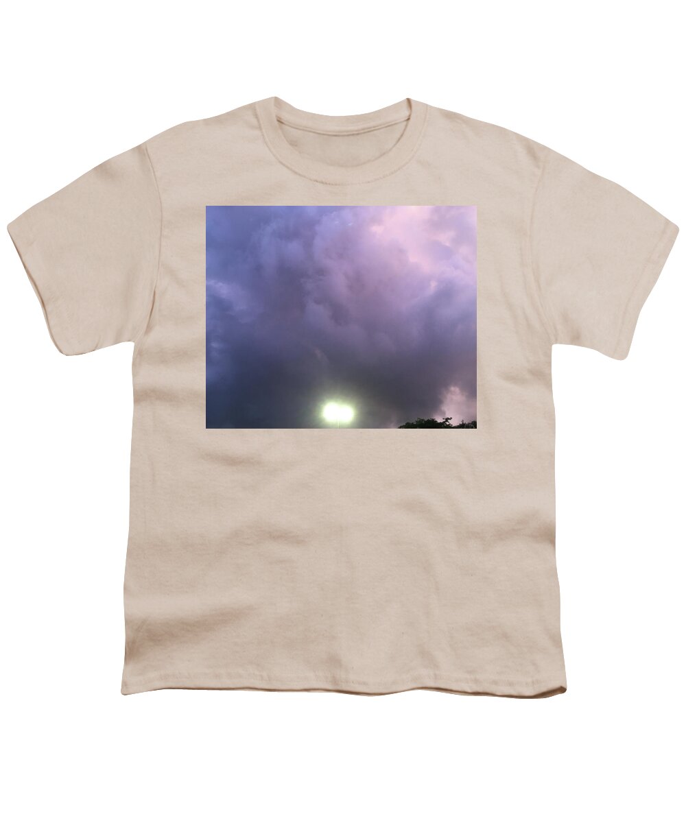 Purple Sky Youth T-Shirt featuring the photograph Sunset in Paradise #3 by Susan Grunin