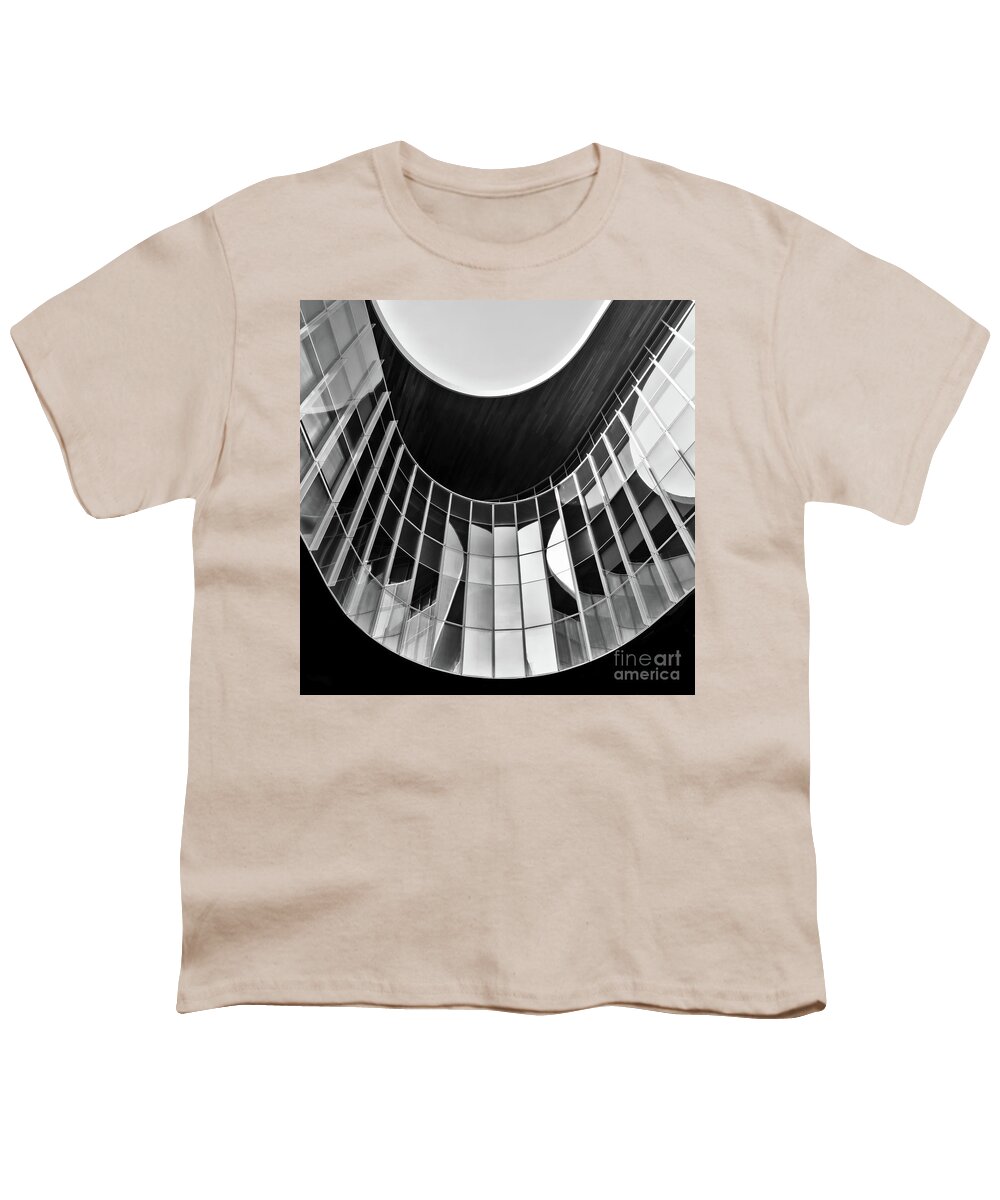 Abstract Youth T-Shirt featuring the photograph Swoosh by Izet Kapetanovic