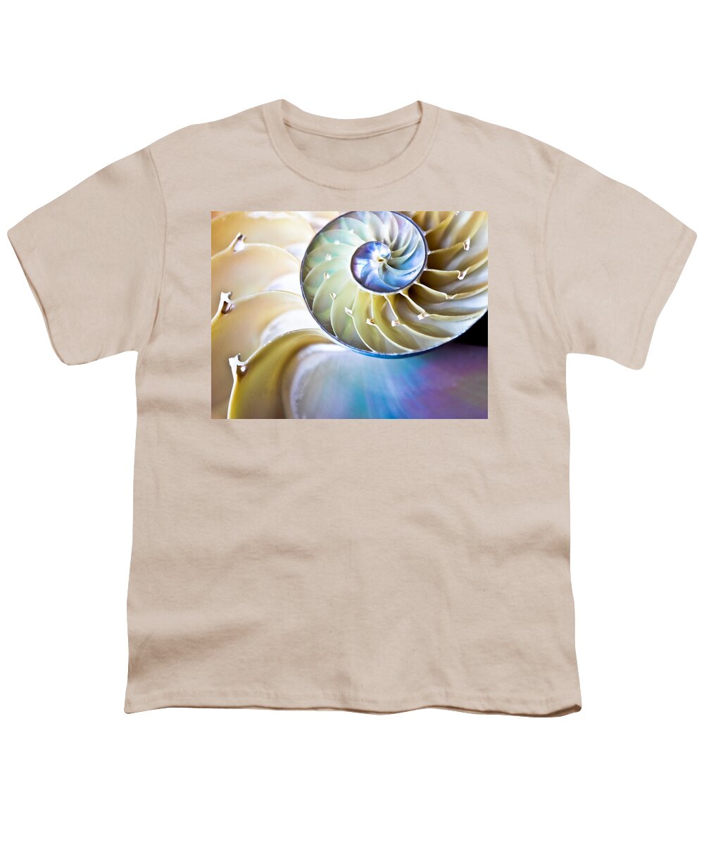 Nautilus Youth T-Shirt featuring the photograph The Beauty of Nautilus by Colleen Kammerer