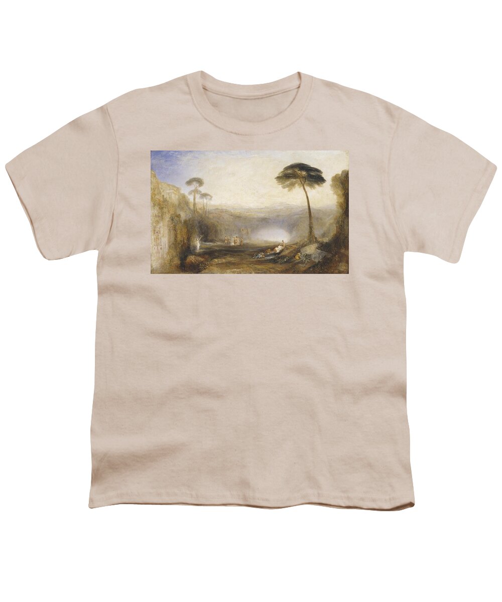 Joseph Mallord William Turner 17751851  The Golden Bough Youth T-Shirt featuring the painting The Golden Bough by Joseph Mallord
