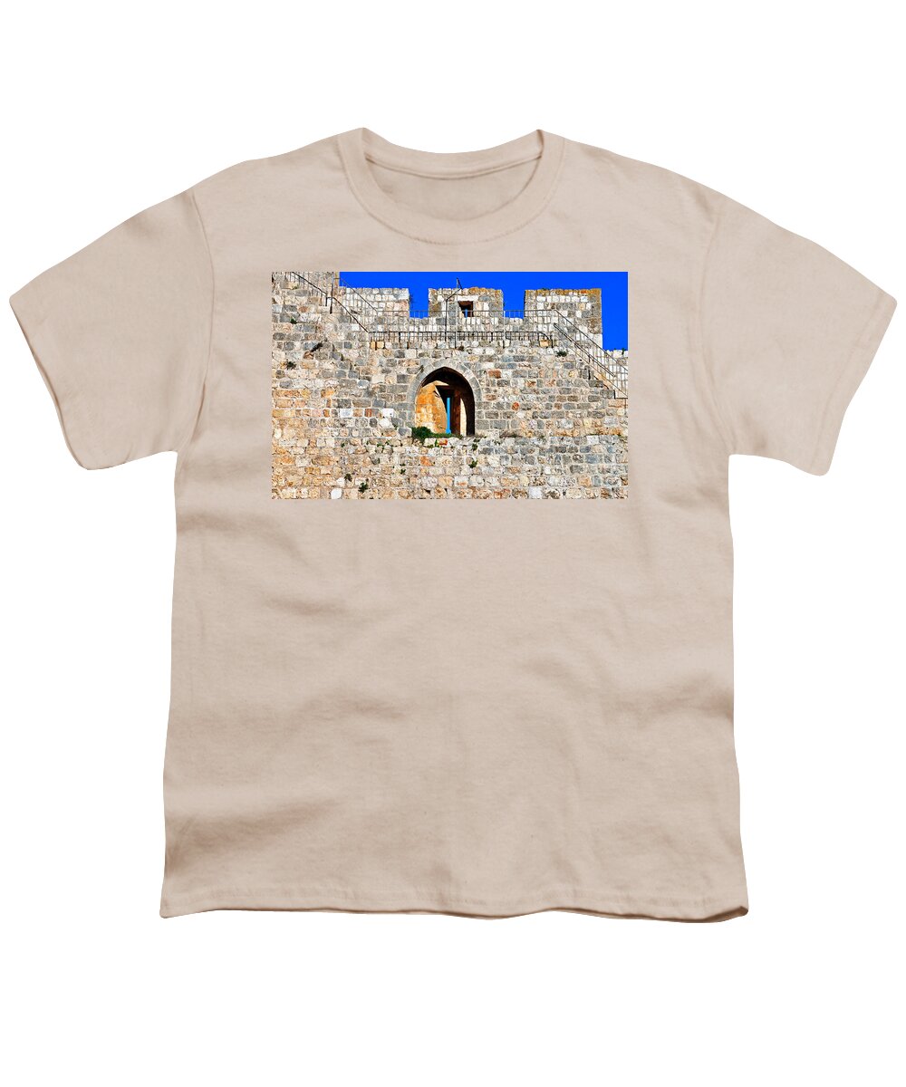 Wall Youth T-Shirt featuring the photograph The Old Wall by Lydia Holly
