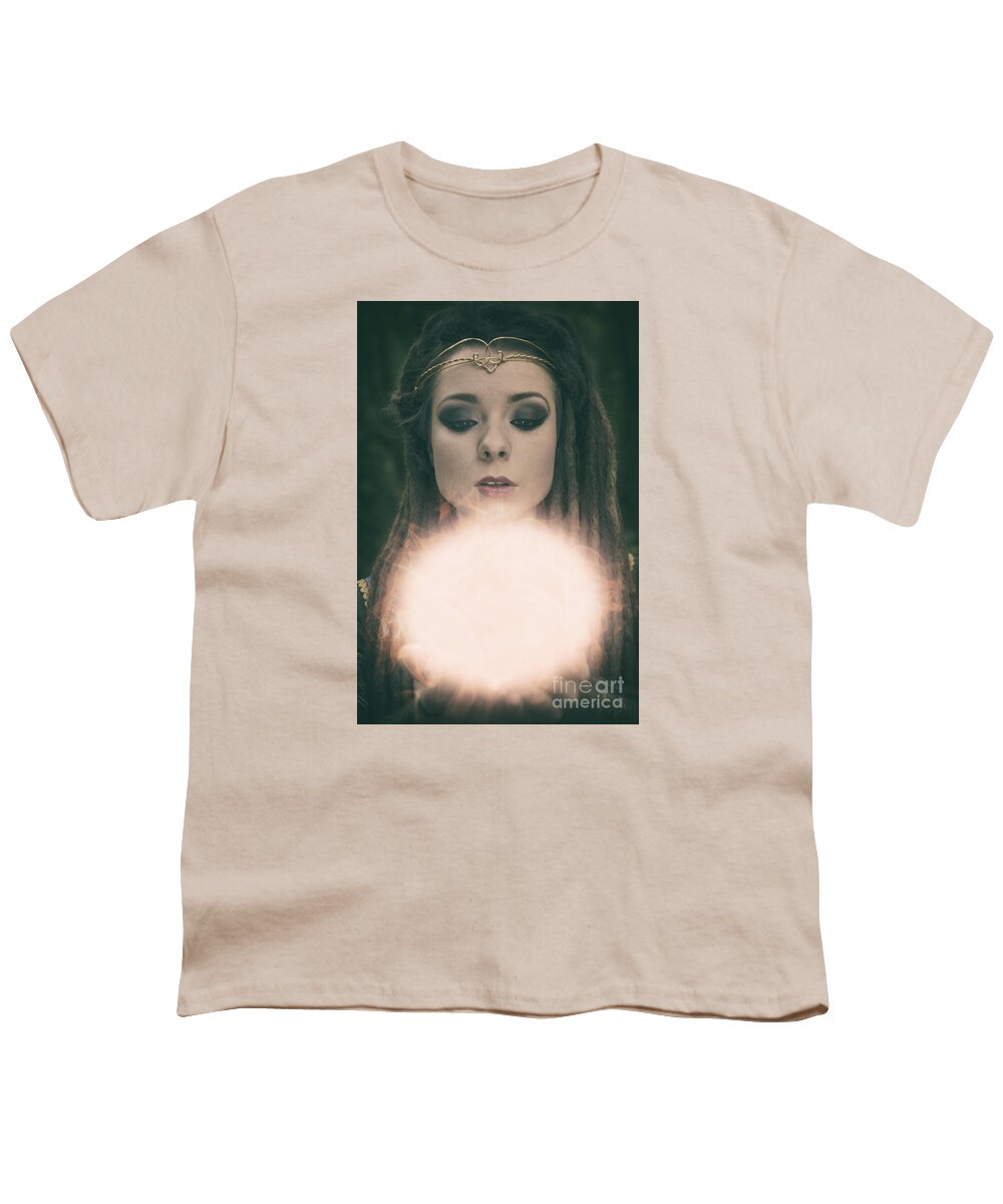 Woman Youth T-Shirt featuring the photograph The Prophecy by Clayton Bastiani