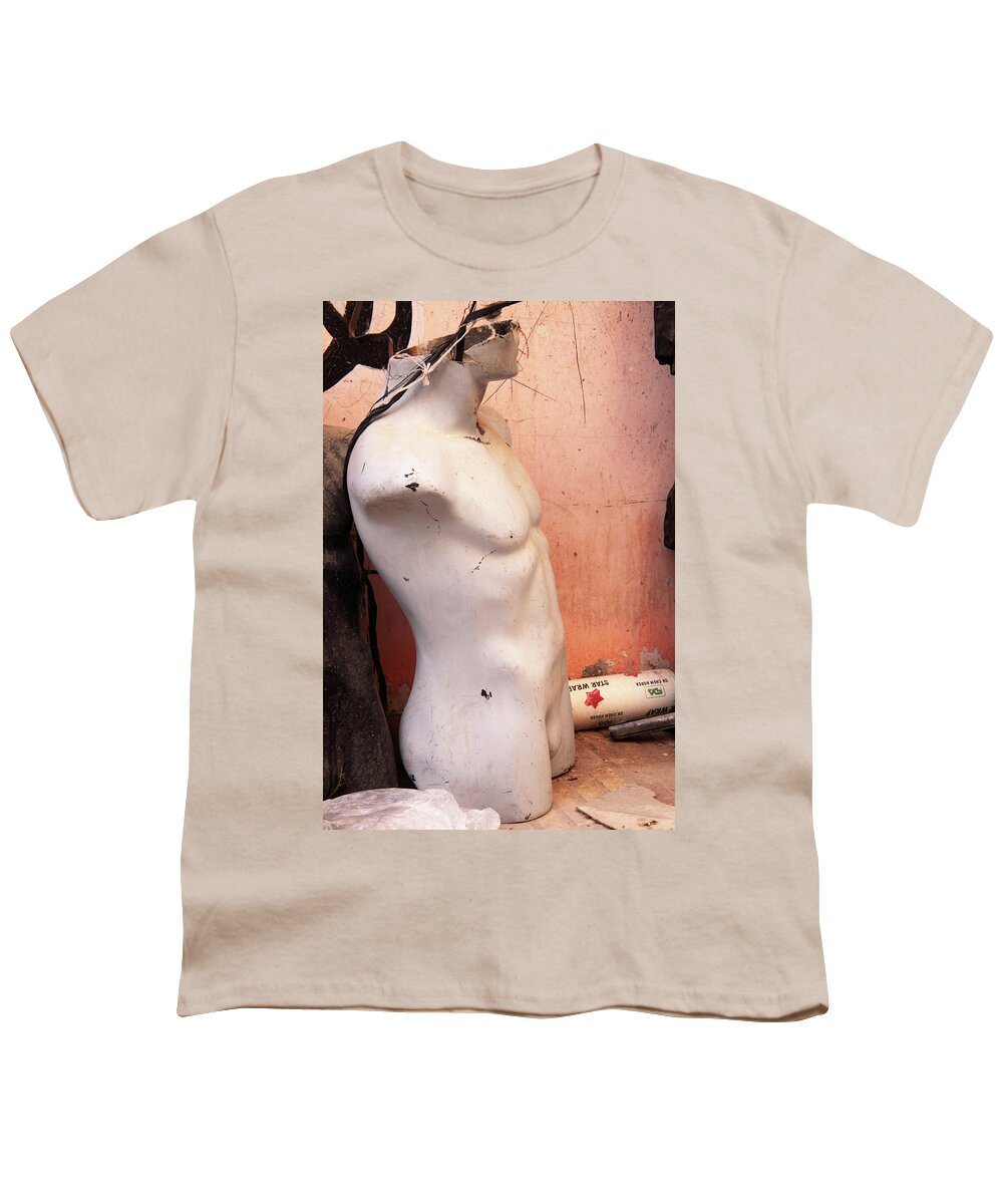 Jezcself Youth T-Shirt featuring the photograph Torsed Out by Jez C Self