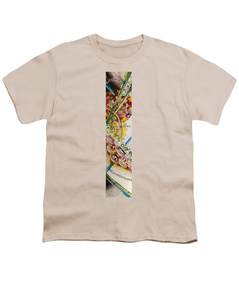 Karla Kay Youth T-Shirt featuring the tapestry - textile Trinkets by Karla Kay Benjamin