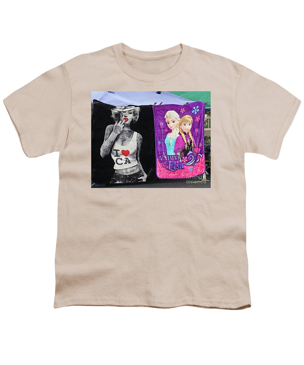Tapestries Youth T-Shirt featuring the photograph Two Virgins by Joe Pratt