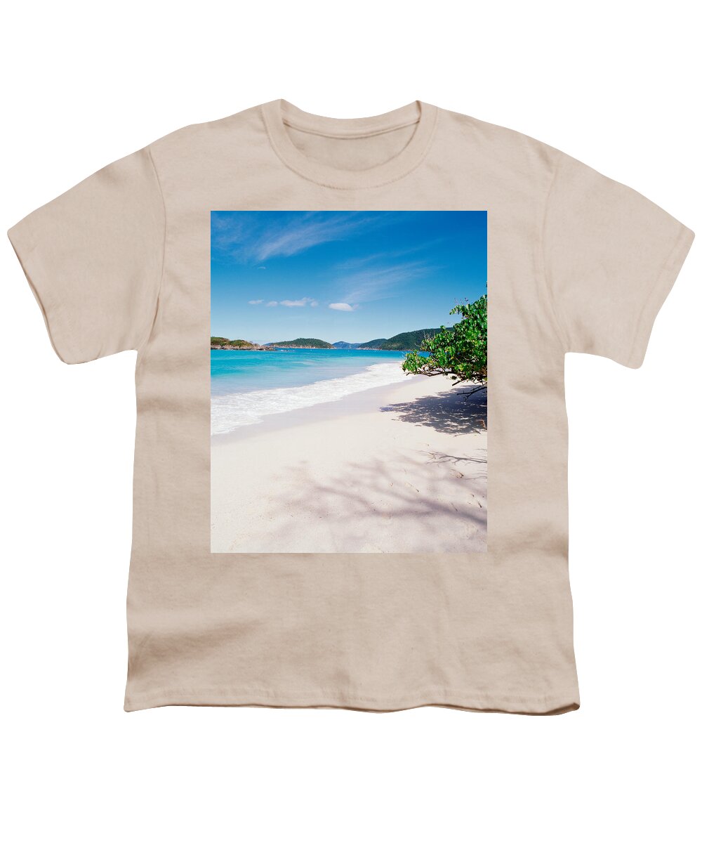 Photography Youth T-Shirt featuring the photograph Us Virgin Islands, St. John, Cinnamon by Panoramic Images
