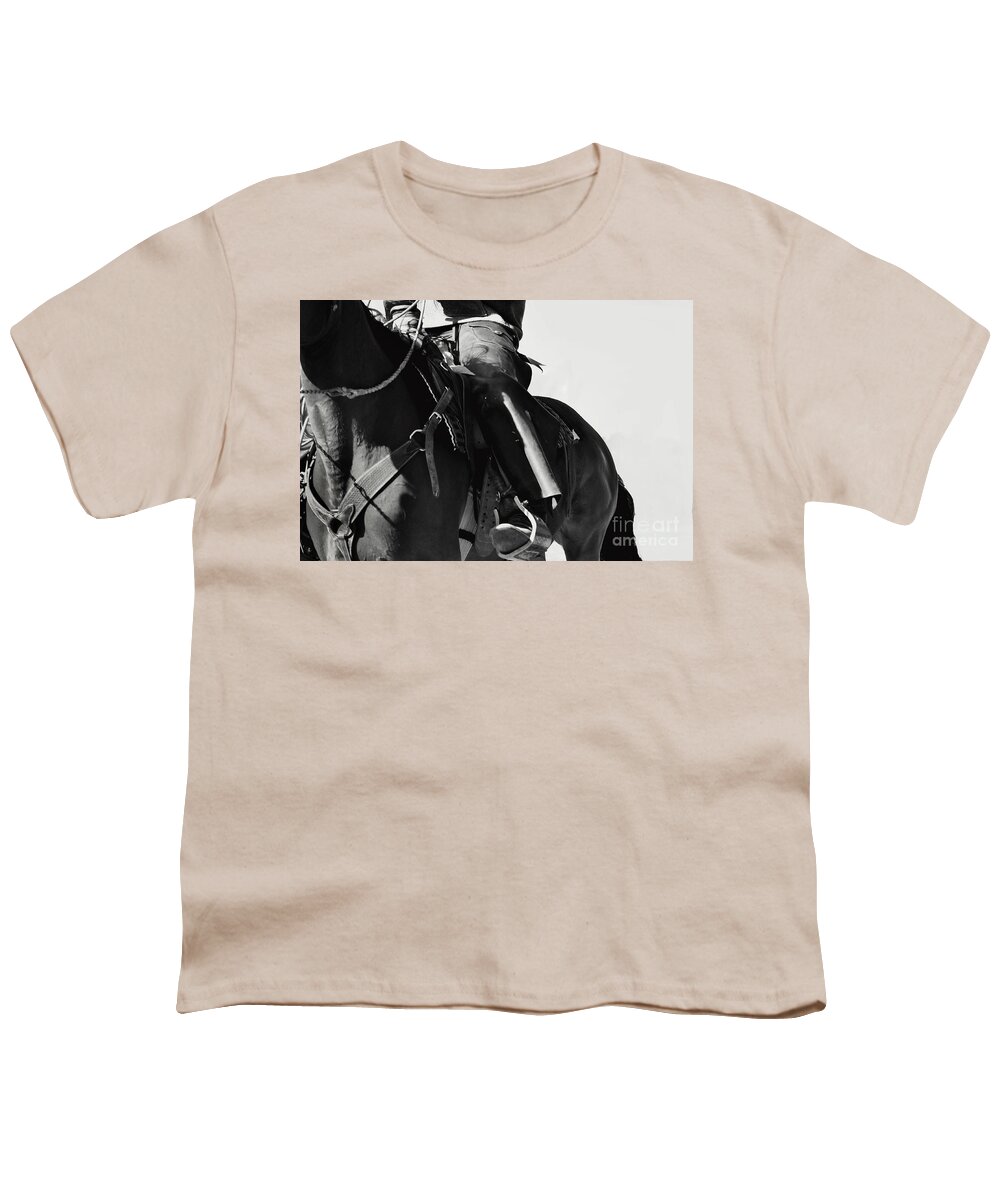  Youth T-Shirt featuring the photograph Vaquero by Samantha Strong