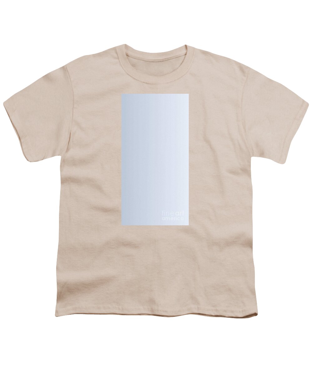 Vertical Youth T-Shirt featuring the digital art Vertical Grey by Matteo TOTARO