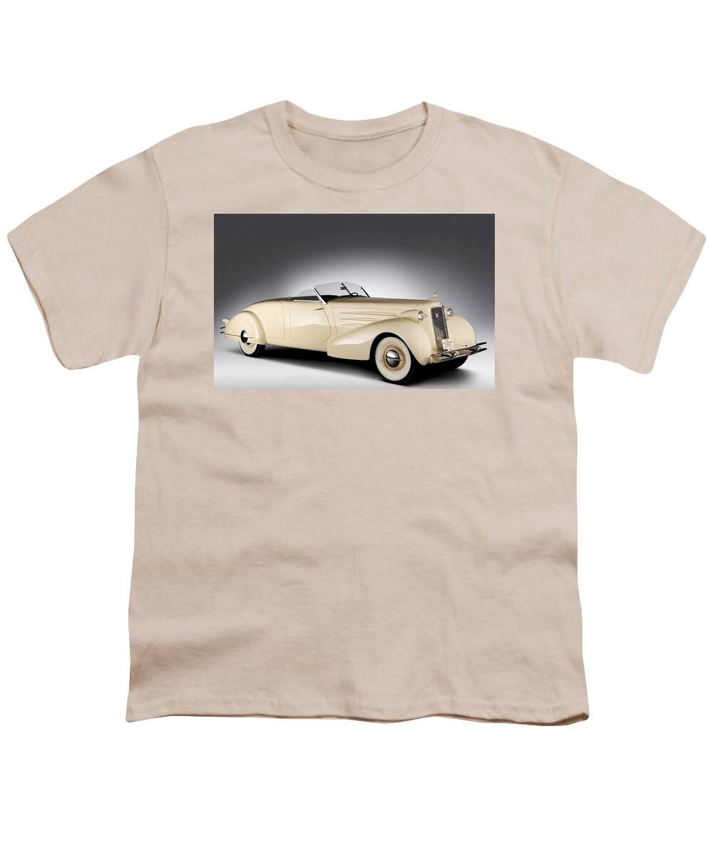 Vintage Car Youth T-Shirt featuring the photograph Vintage Car by Mariel Mcmeeking