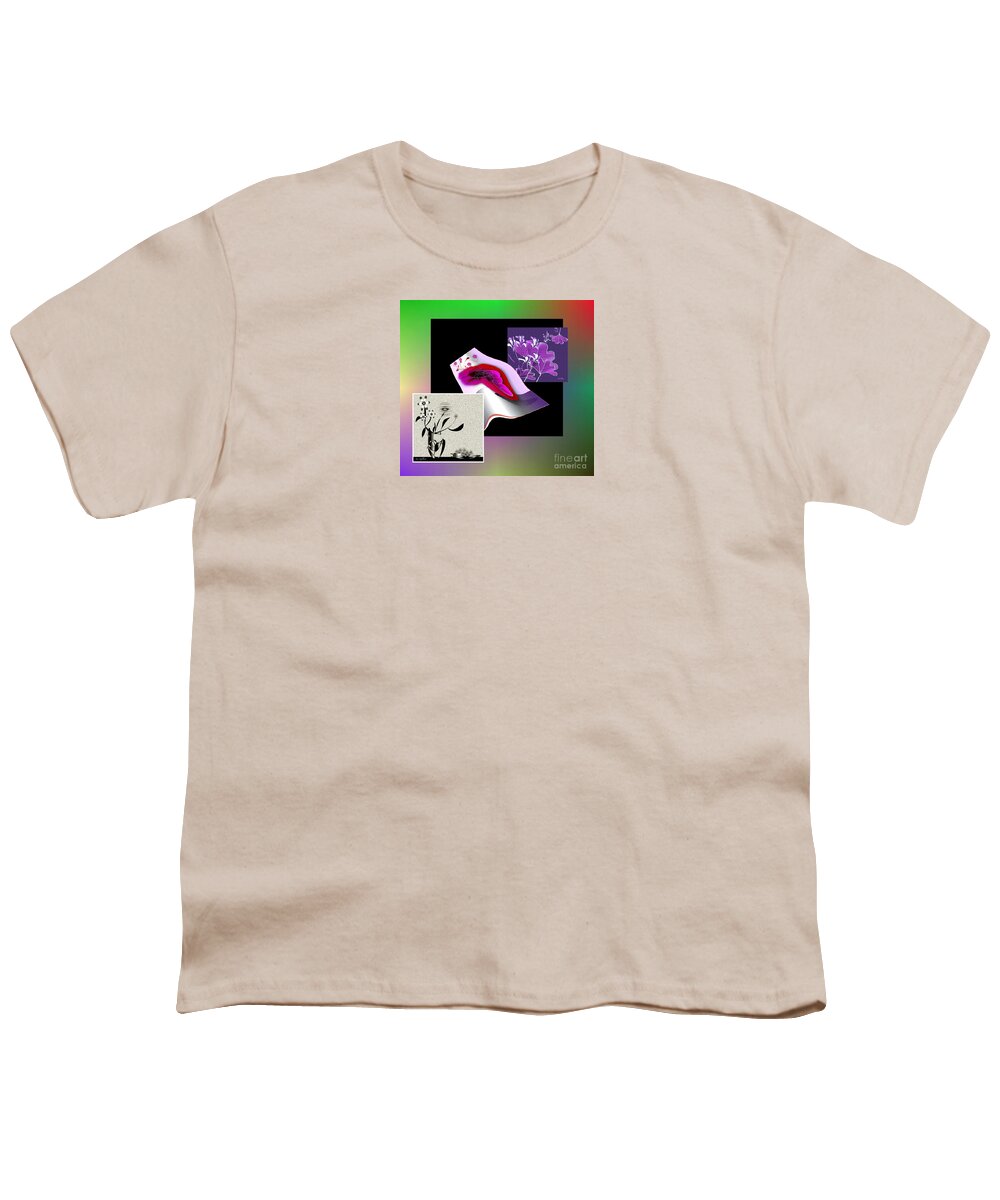 Drawing Youth T-Shirt featuring the digital art Welcome Home 4 by Iris Gelbart