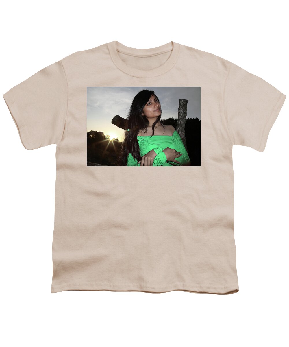 London Youth T-Shirt featuring the photograph You Can't See Me by Jez C Self