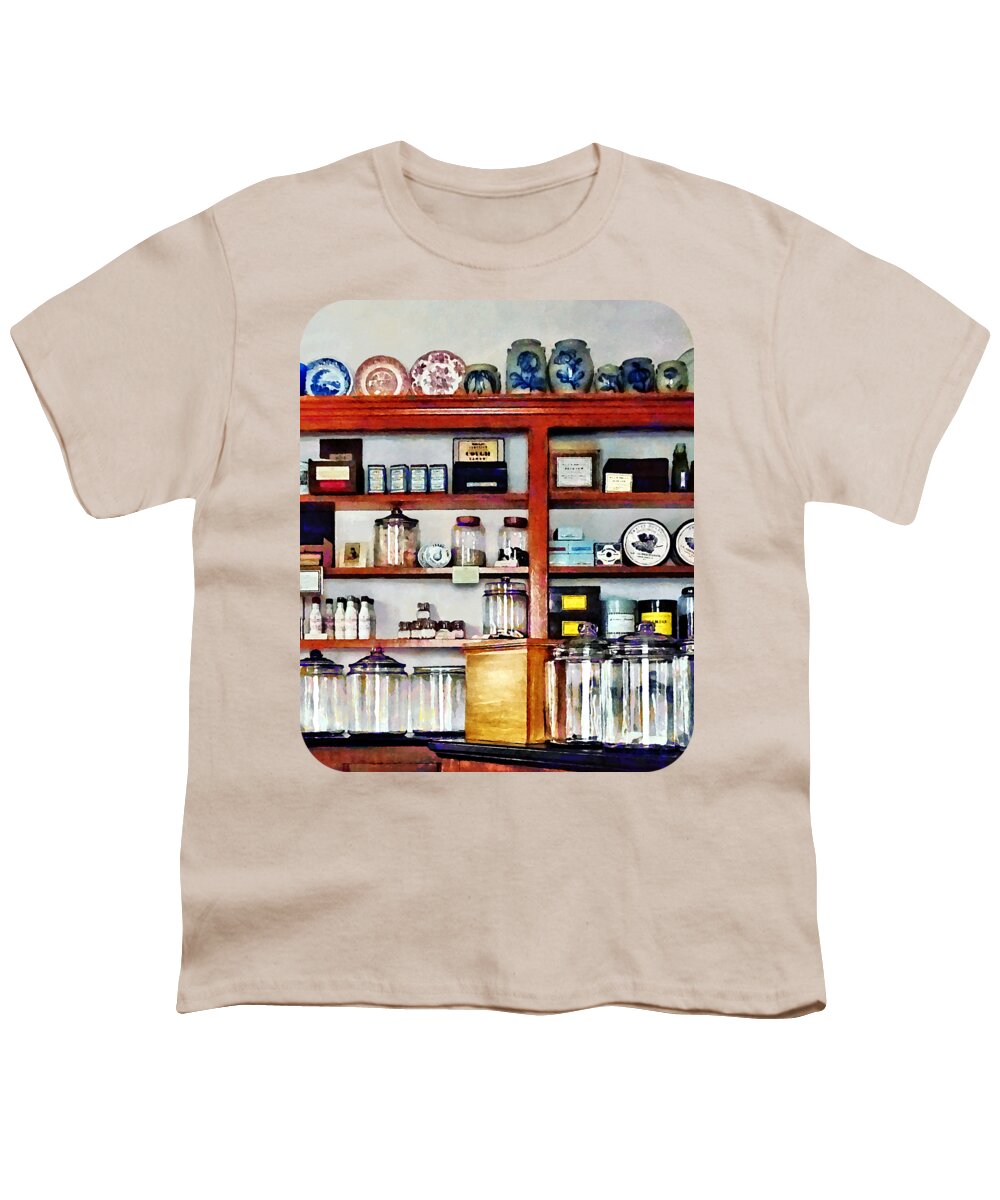Candy Youth T-Shirt featuring the photograph Candy Store Opening Soon by Susan Savad