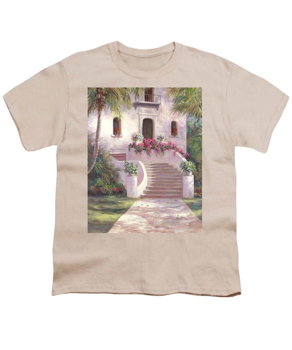 Beautiful Youth T-Shirt featuring the painting Come For A Visit by Lynne Pittard