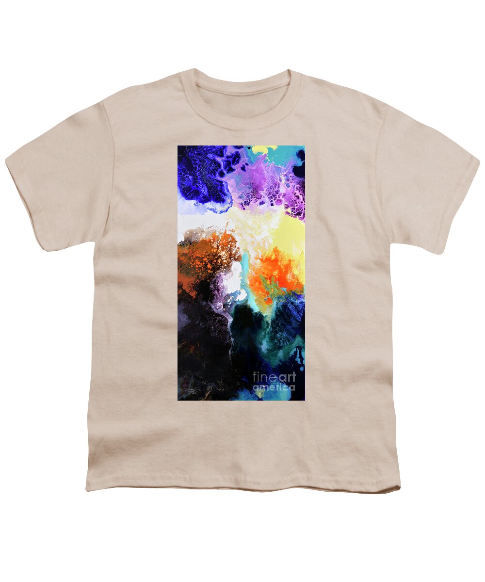 Migration Youth T-Shirt featuring the painting Migration by Sally Trace