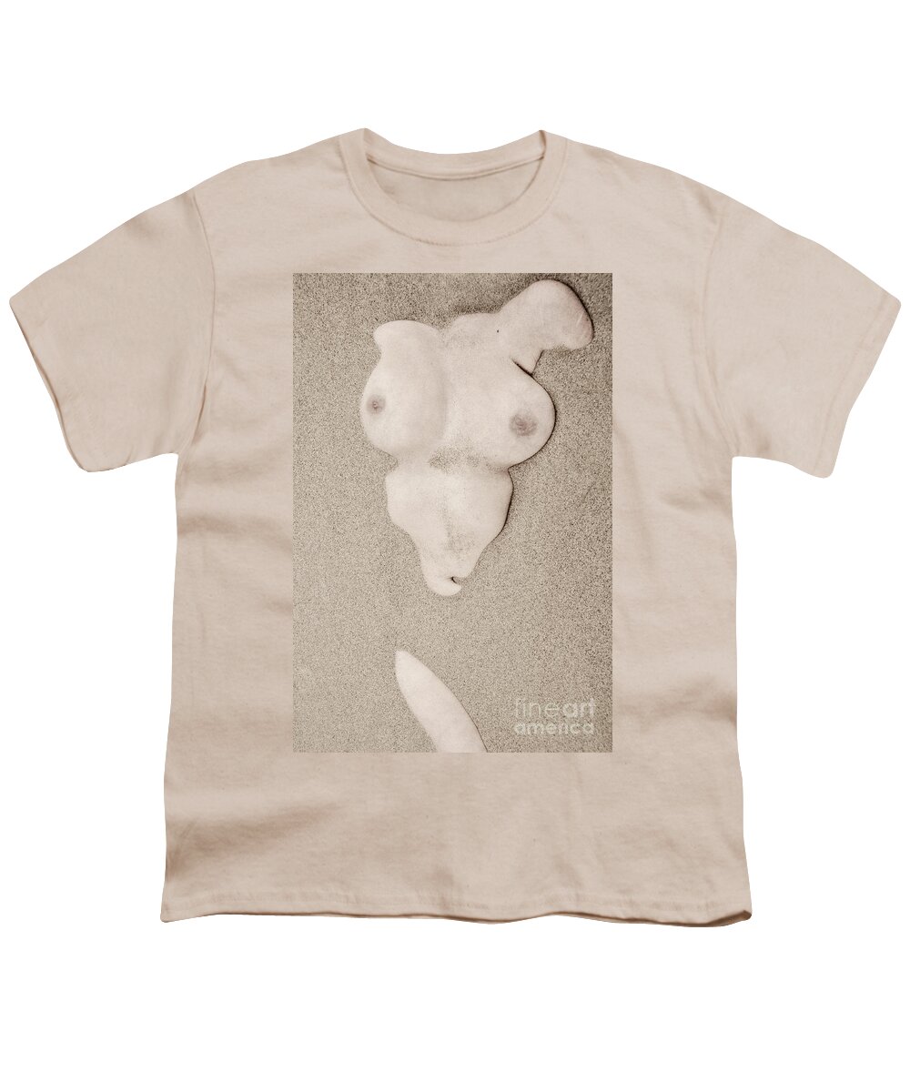 Sand Dunes Youth T-Shirt featuring the photograph One More Left by Robert WK Clark