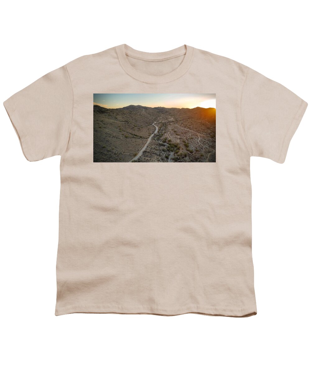 South Mountain Youth T-Shirt featuring the photograph South Mountain Canyon by Anthony Giammarino