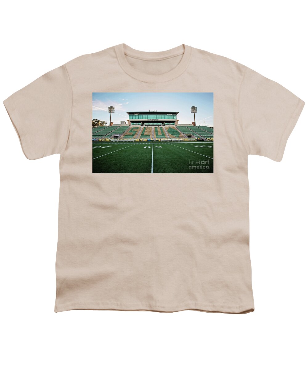 Sunset Youth T-Shirt featuring the photograph Strawberry Stadium by Scott Pellegrin
