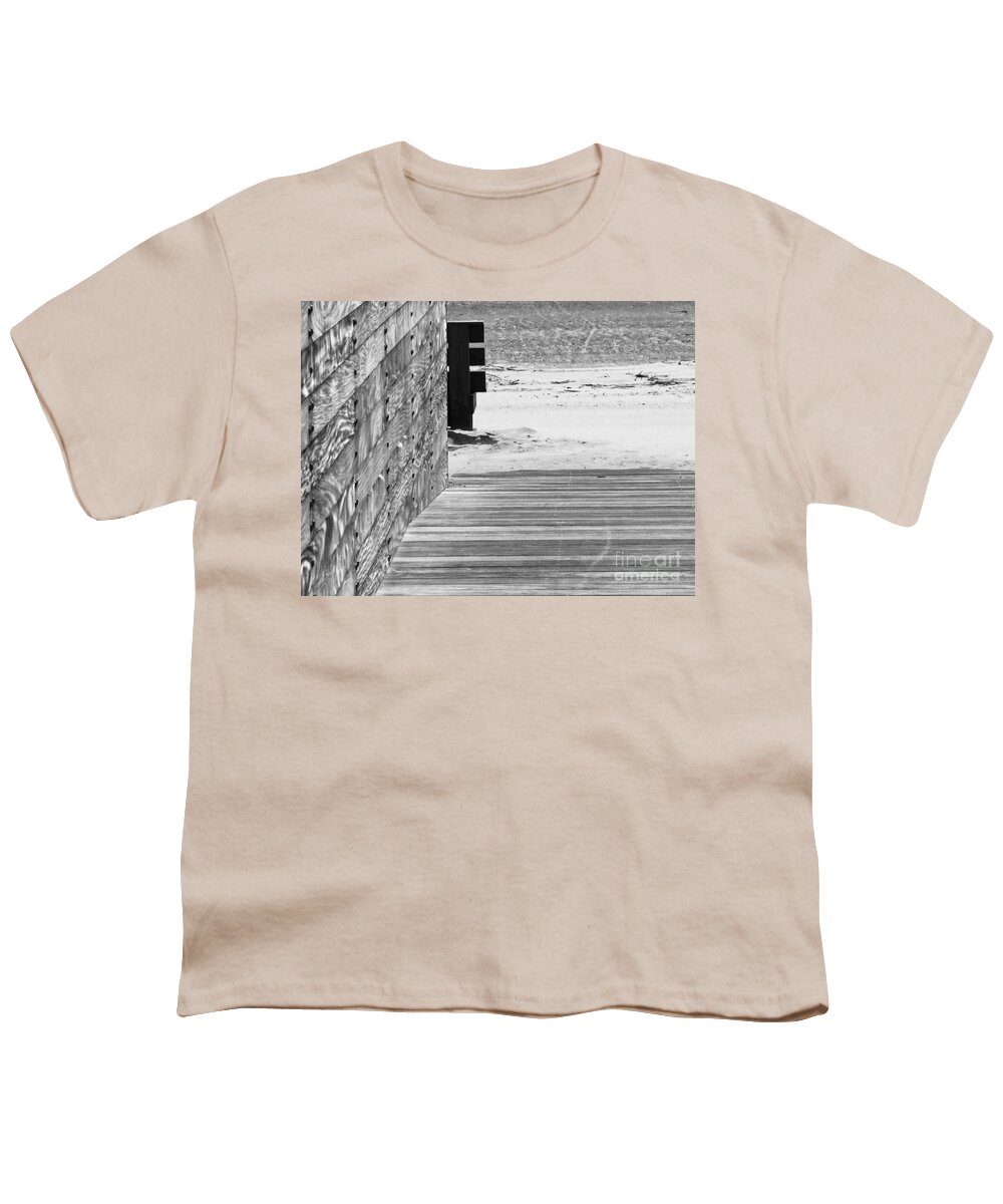 Seabrook Youth T-Shirt featuring the photograph To The Beach by Robert Knight