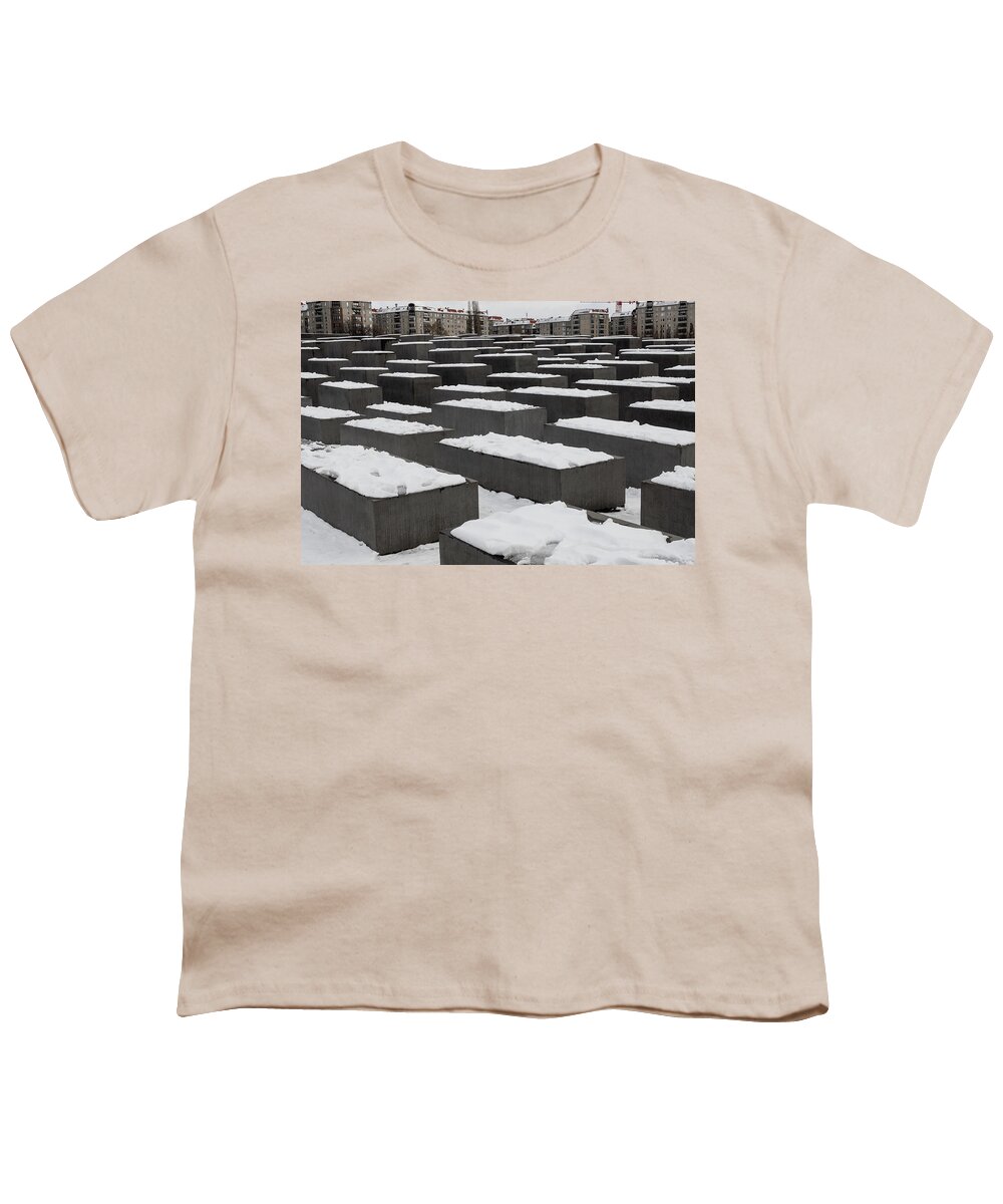 Architecture Youth T-Shirt featuring the photograph Berlin #17 by Eleni Kouri