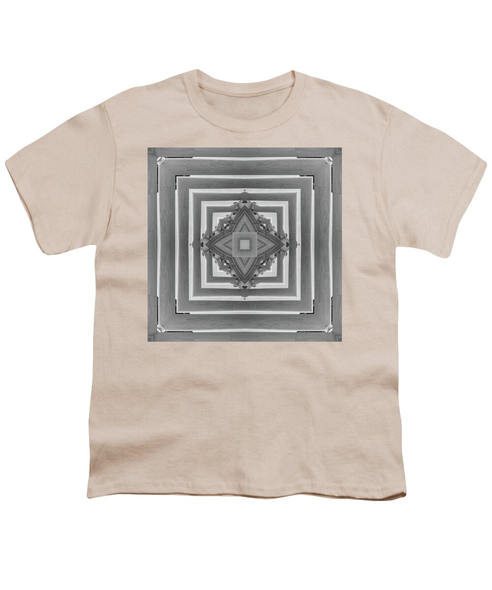 Abstract Columns Youth T-Shirt featuring the photograph Abstract Columns 24 by Mike McGlothlen