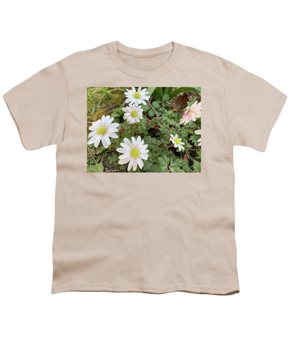 Spring Youth T-Shirt featuring the photograph Anemonoides Blanda by Lieve Snellings