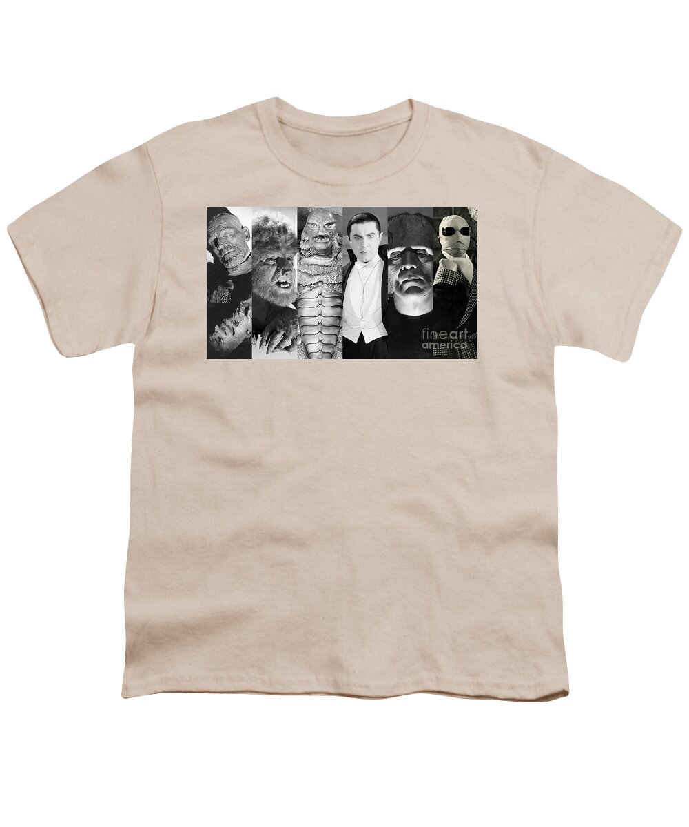 Classic Youth T-Shirt featuring the photograph Classic Universal Monters by Action