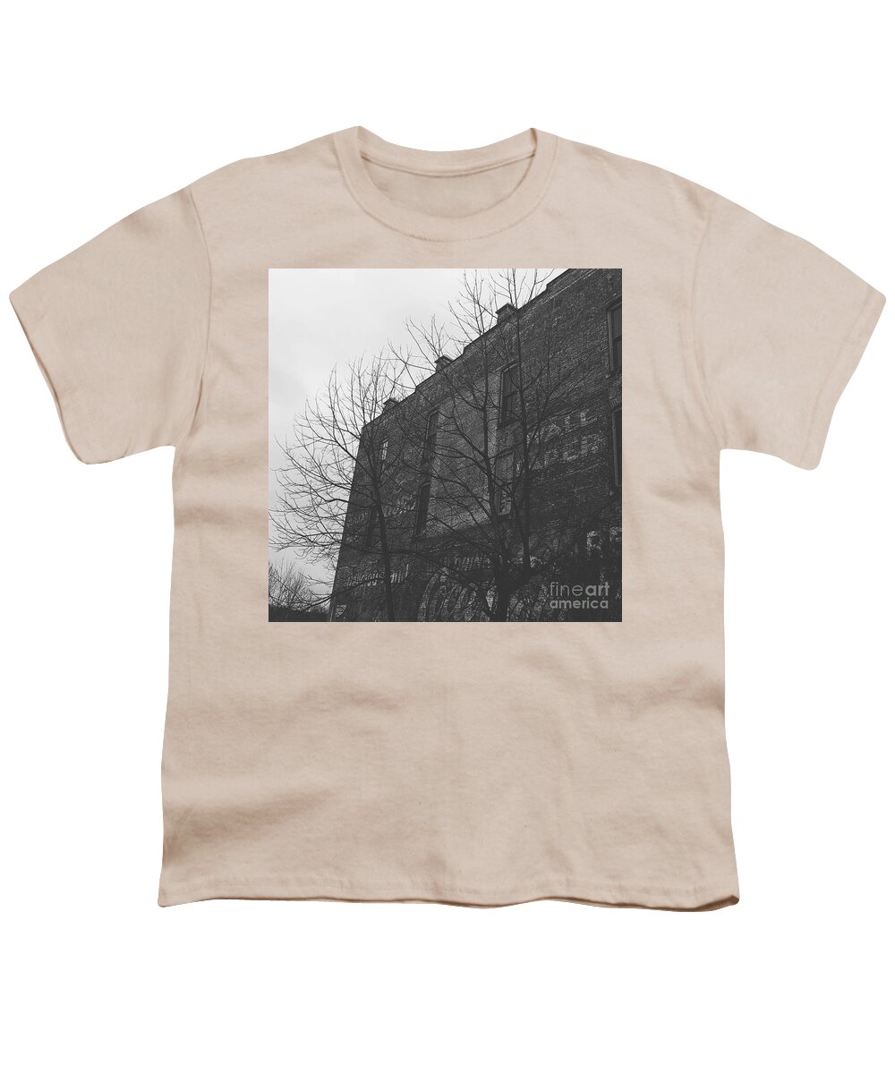 Old Ads Youth T-Shirt featuring the photograph Historic Sales by Jeff Danos